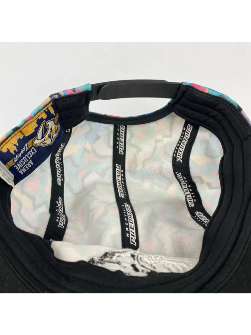 Zephyr NHL Nashville Predators RARE "Skeeter" Flat Bill Camper SnapBack Hat - Picture 3 of 5